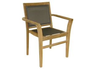 MACAO - Garden chair with armrests _ Il Giardino di Legno